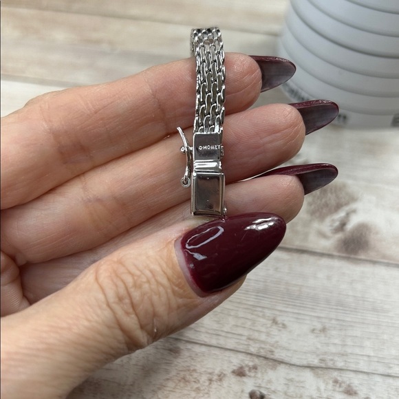 Monet Silver Chain Bracelet - Picture 8 of 8